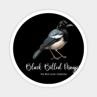 Black-Billed Magpie - The Bird Lover Collection Magnet